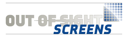 OUT OF SIGHT SCREENS logo