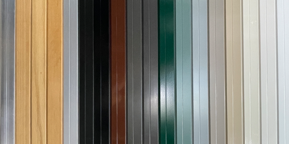 frame colors for retractable screen doors
