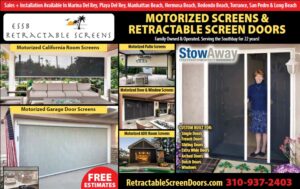 Motorized Screens & Retractable Screens